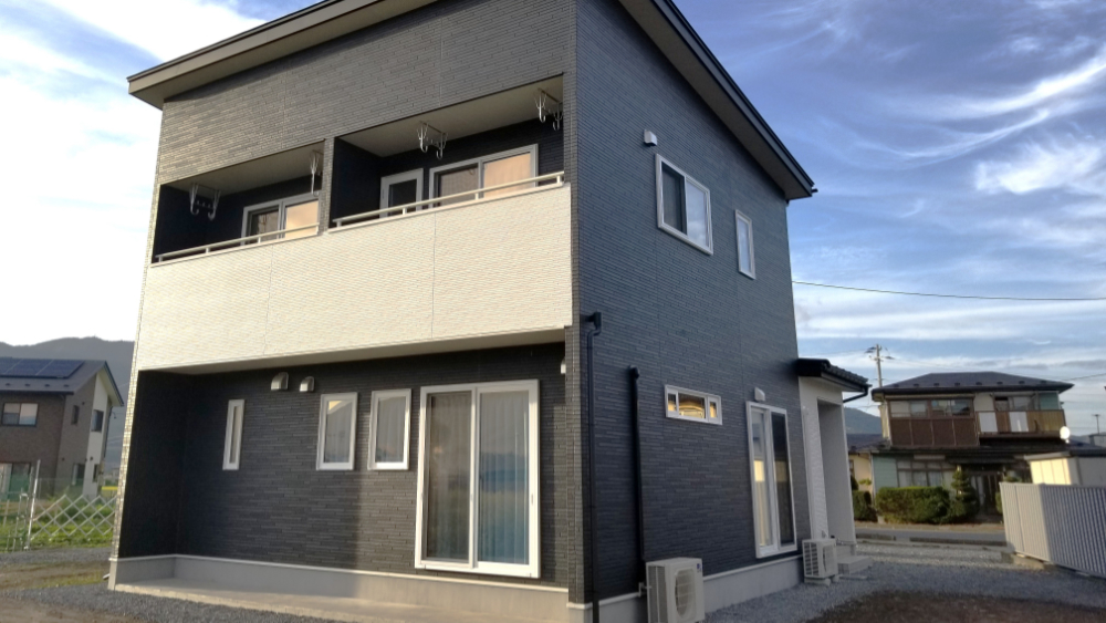 新築施工事例　遠野市松崎町