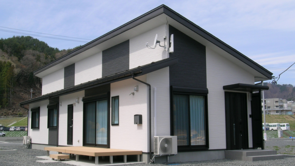 新築施工事例　釜石市鵜住居町