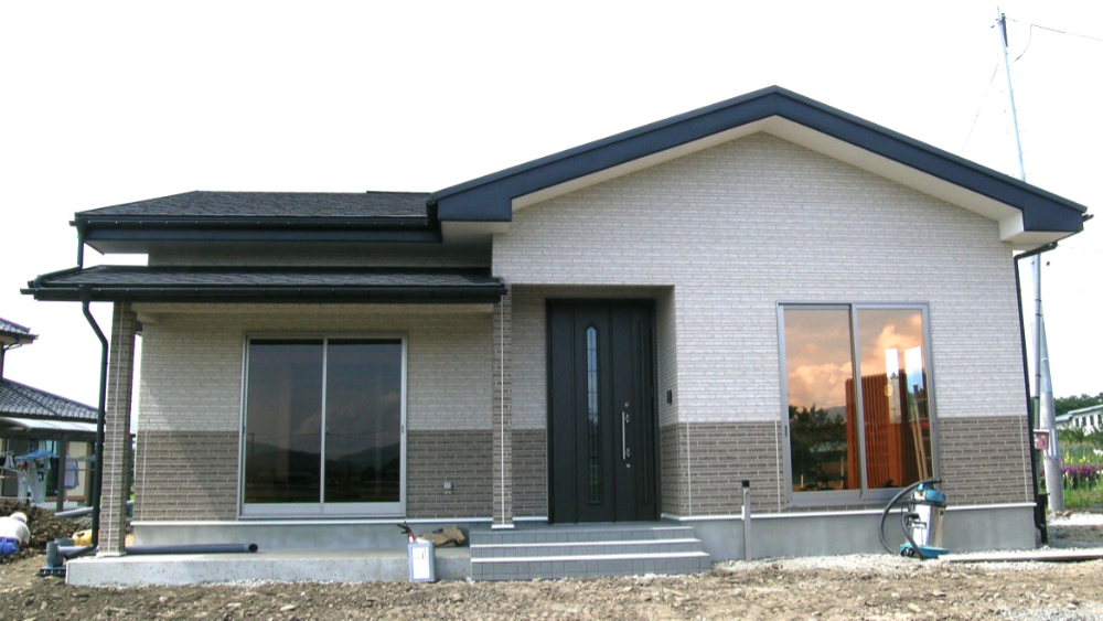 新築施工事例外観 青笹町