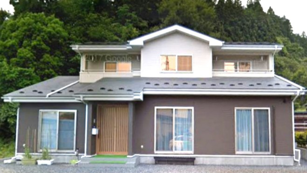 新築施工事例外観 大槌町