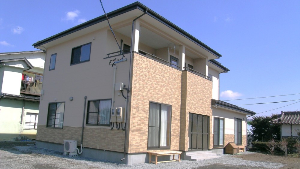 新築施工事例外観 綾織町