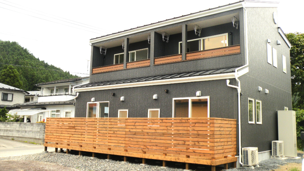 新築施工事例外観 山田町