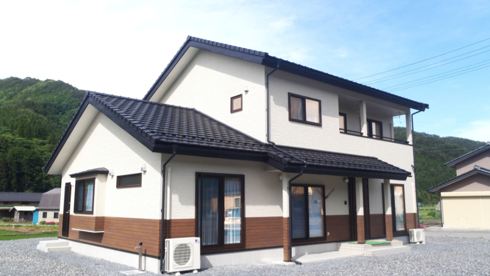 新築施工事例　住田町