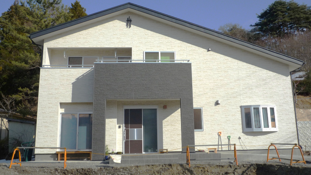 新築施工事例外観 遠野町