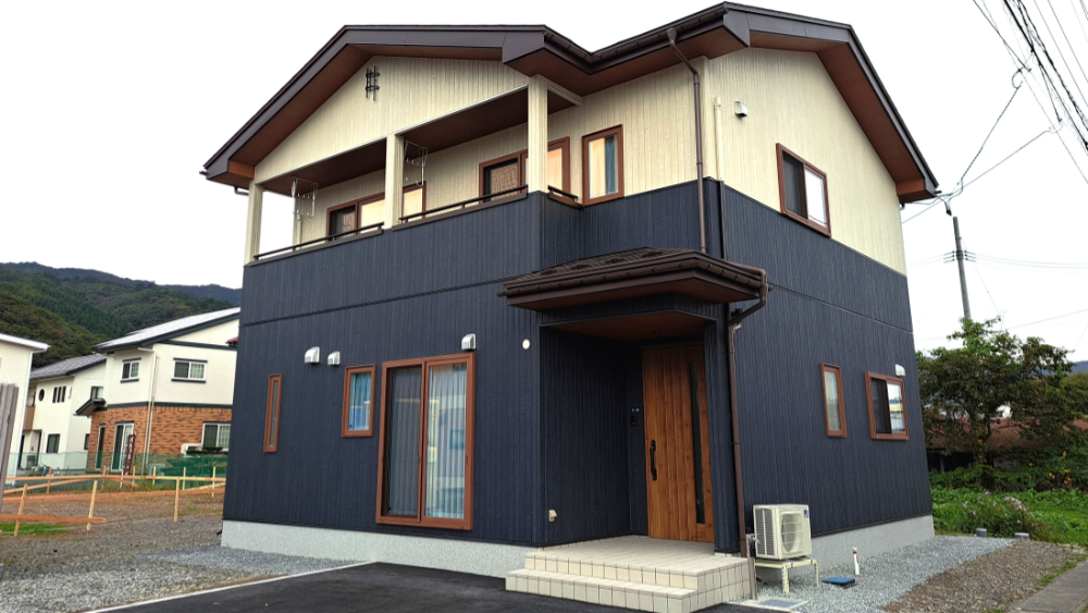 新築施工事例　遠野市早瀬町