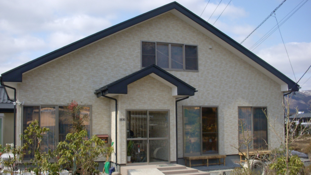 新築施工事例外観 遠野町
