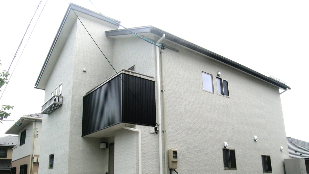 新築施工事例外観 盛岡市松園町