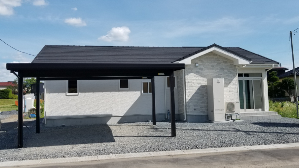 新築施工事例　遠野市松崎町