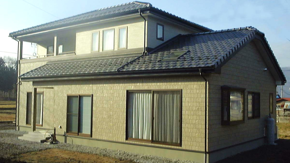 新築施工事例外観 遠野町