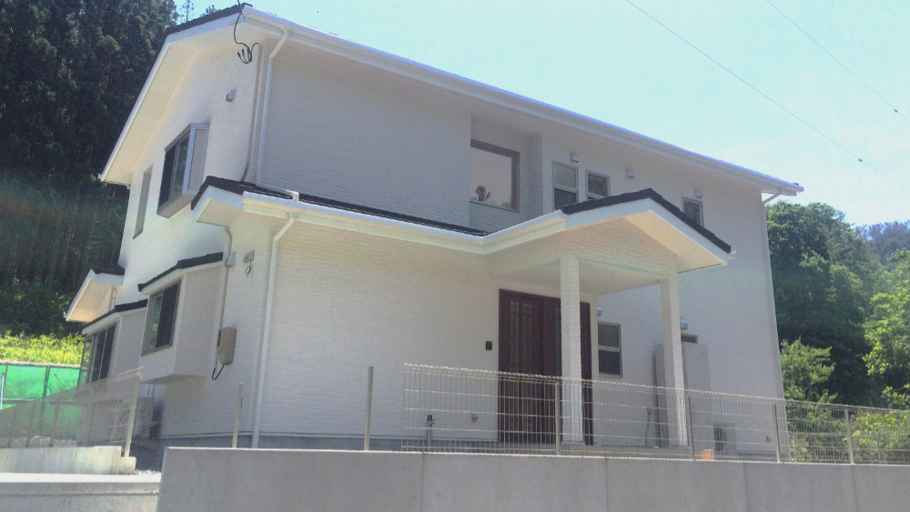 新築施工事例外観 大槌町