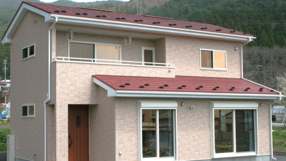 新築施工事例外観 大槌町