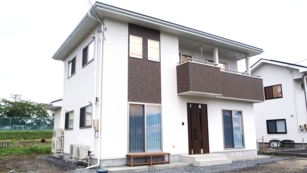 新築施工事例外観 松崎町