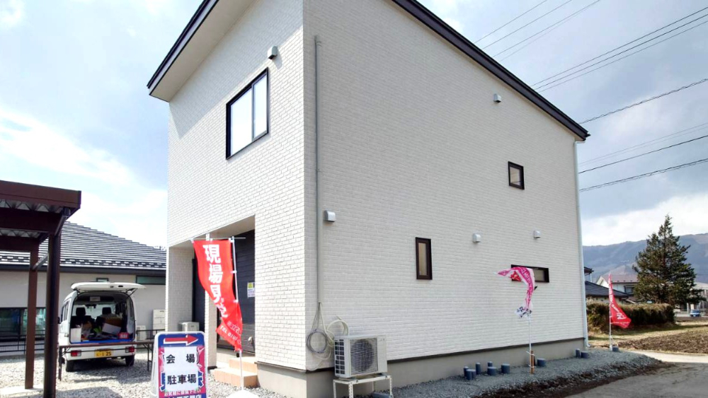 新築施工事例　遠野市松崎町