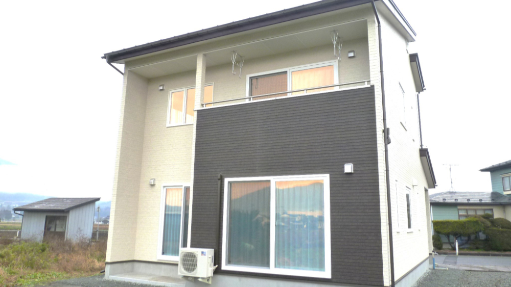 新築施工事例　遠野市松崎町