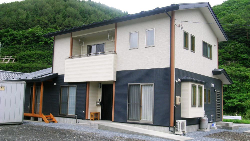 新築施工事例外観 住田町