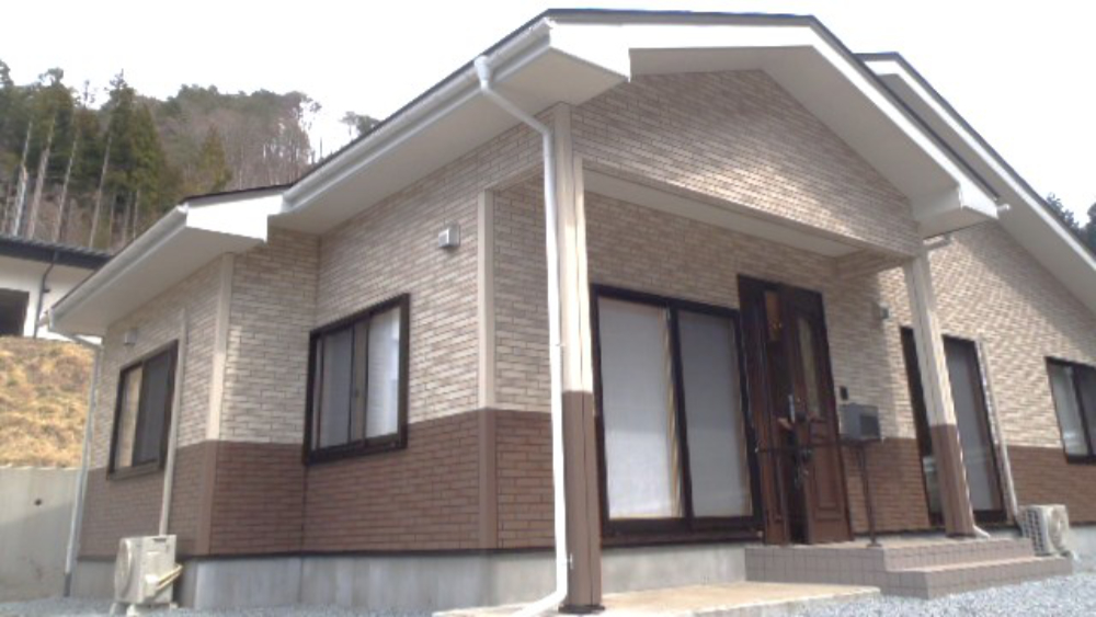 新築施工事例外観 山田町