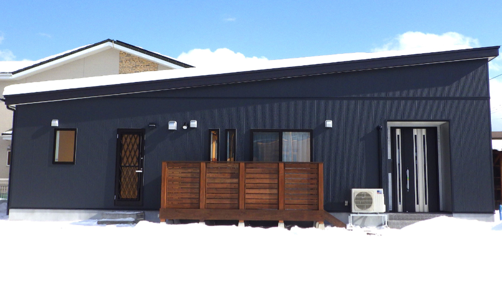 新築施工事例　遠野市松崎町