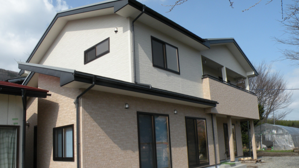 新築施工事例外観 綾織町