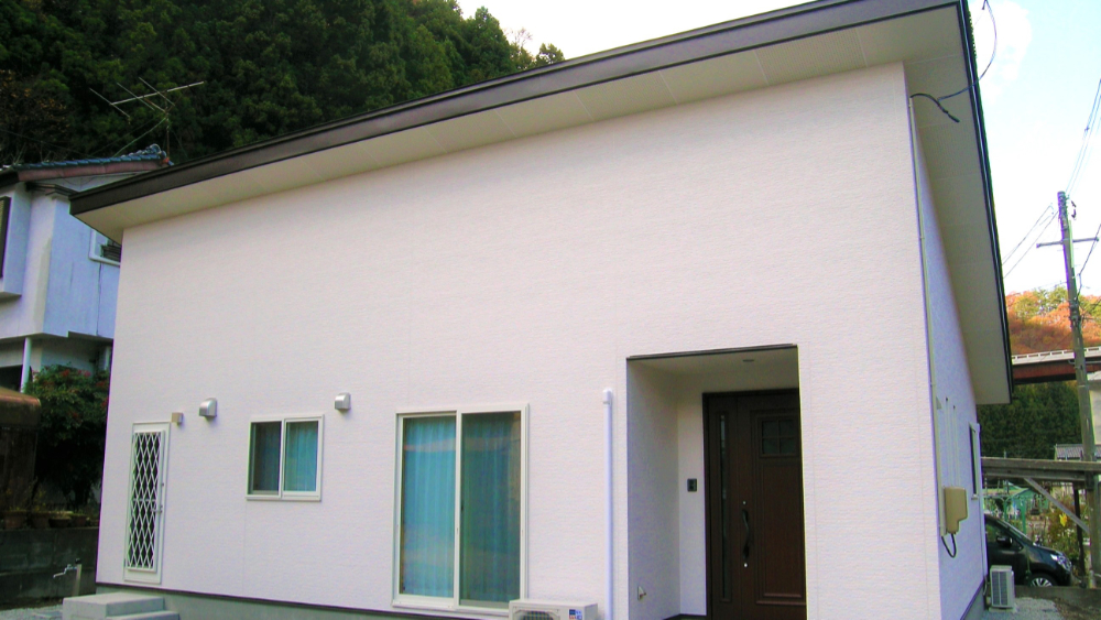 新築施工事例外観 釜石市