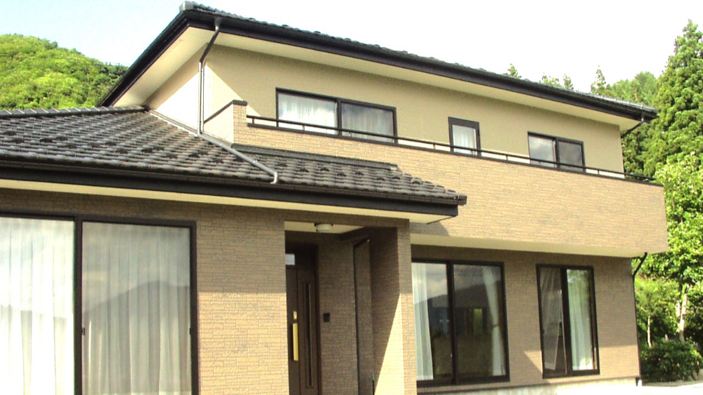 新築施工事例外観 綾織町