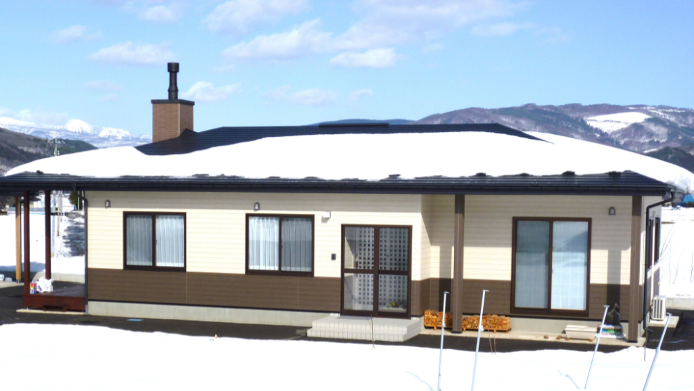 新築施工事例外観 土淵町