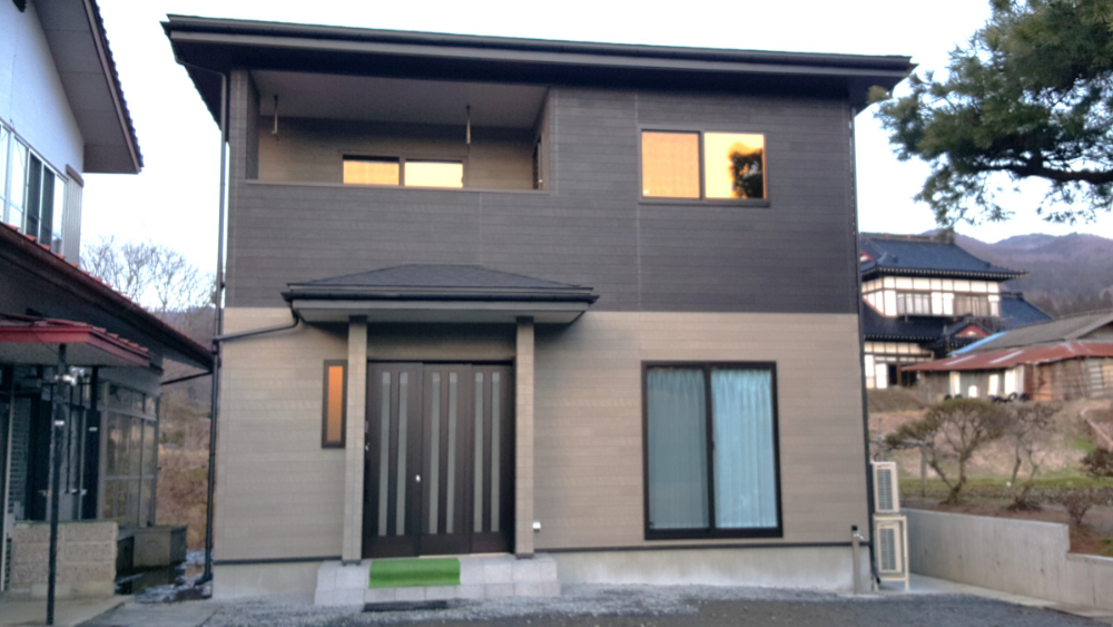 新築施工事例外観 綾織町