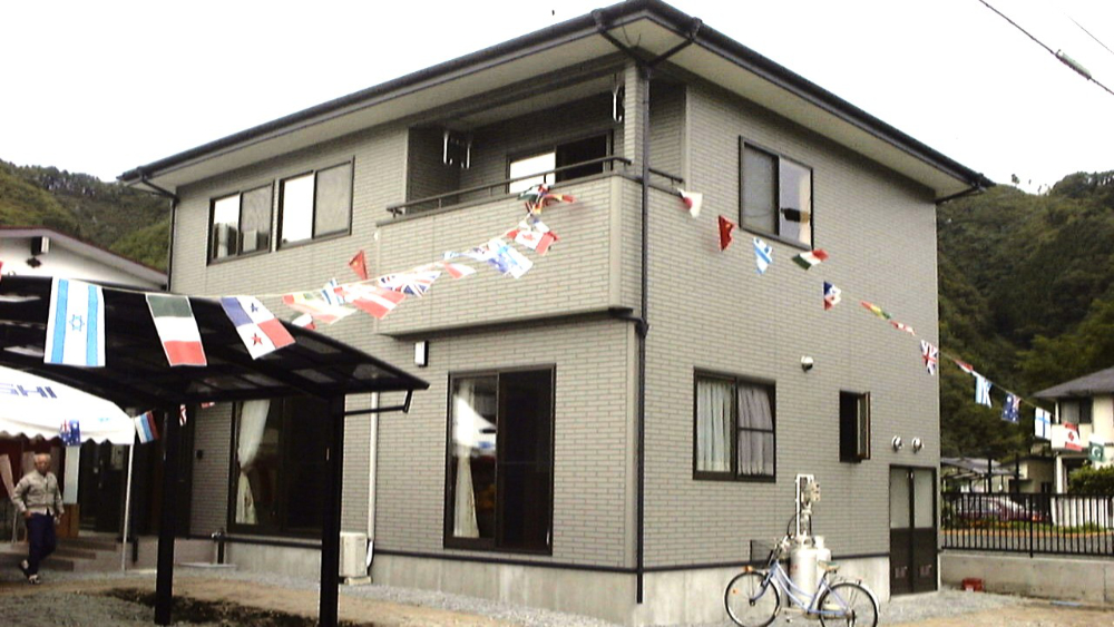 新築施工事例外観 大槌町大ヶ口