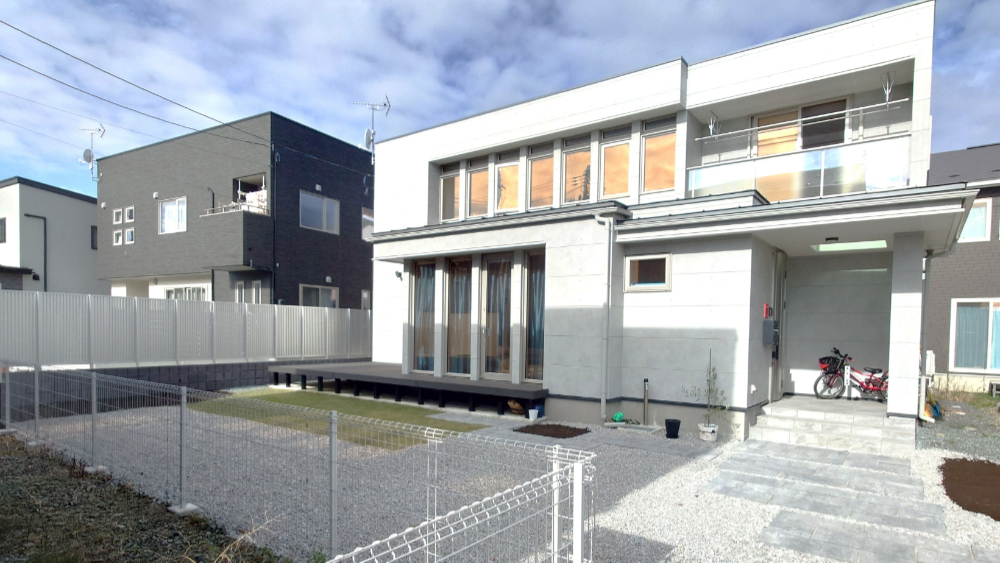 新築施工事例　盛岡市三本柳